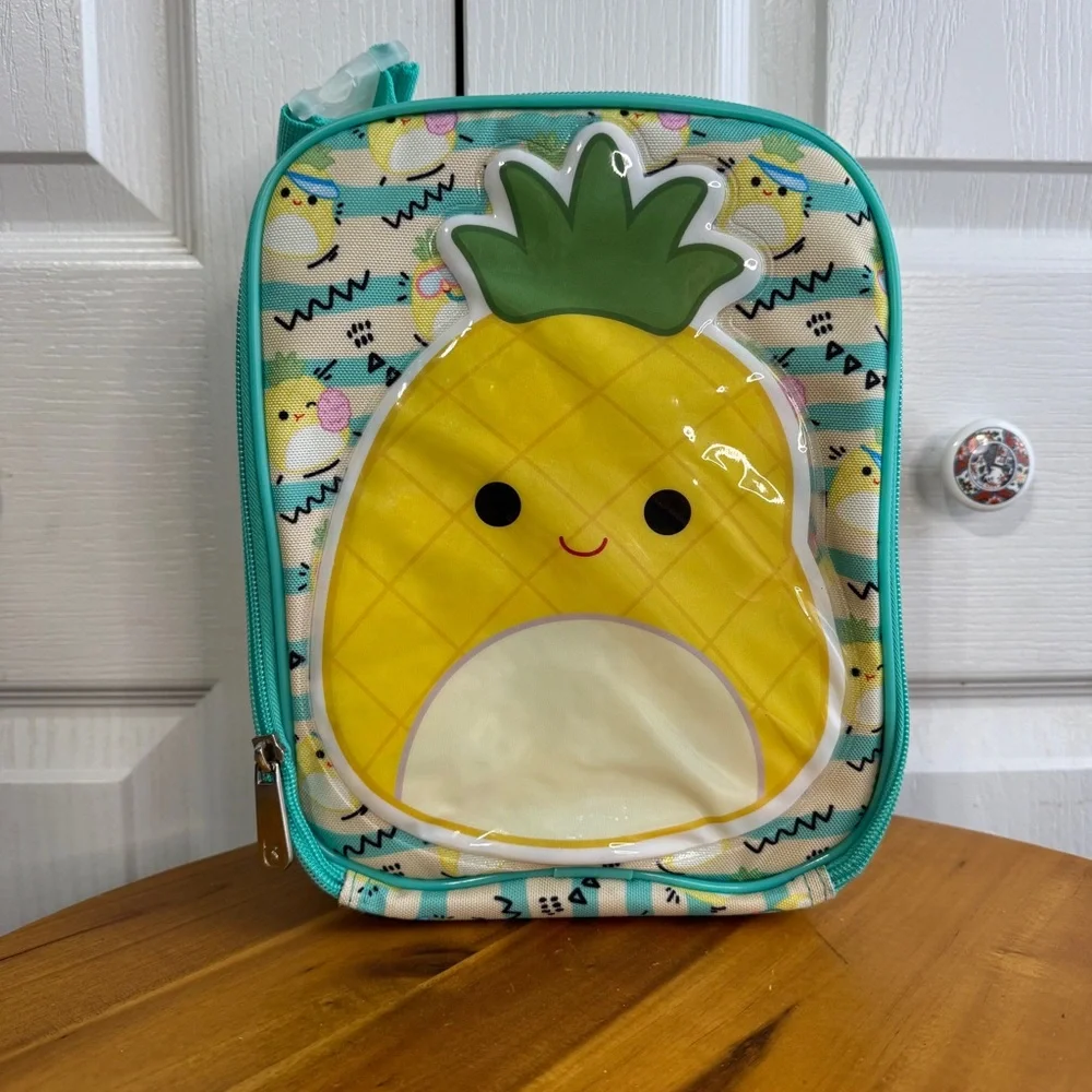 Squishmallow Maui Pineapple insulated‎ lunchbox